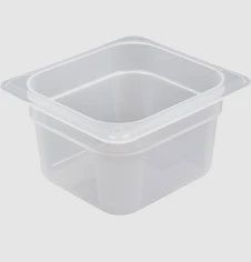 Cambro 6" Deep Clear  1/6 Size