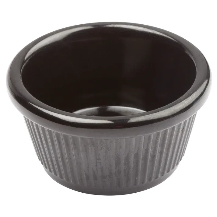 Winco 2oz Ramekin Black 12pk