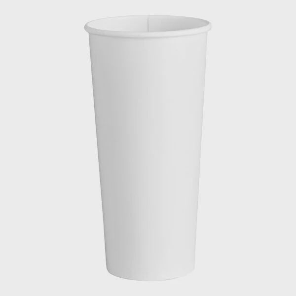 22 oz Double Wall  Paper Cold Cup  1000 Count