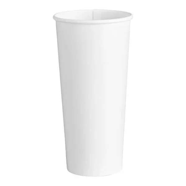 22 oz Double Wall  Paper Cold Cup  1000 Count