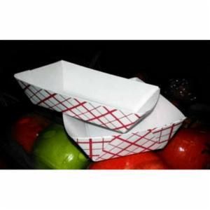 Hot Dog Red Checkered Food Tray 1000 Count