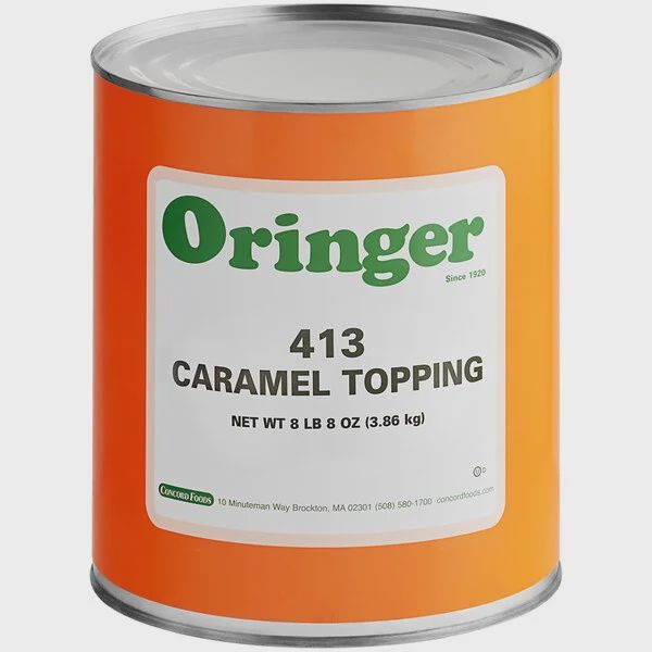 Oringer Caramel topping 6#10