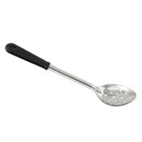 Winco 13” Perforated Basting Spoon w/ Black Bakelite Handle Stainless