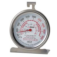 Winco 3” Dial Type Oven Thermometer, Temp Range 50-500 F