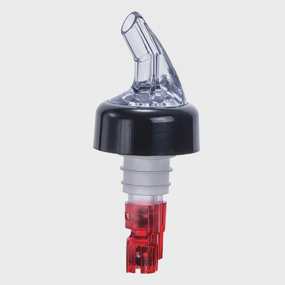 Winco 1 oz Measuring Pourer w/ Red Tail