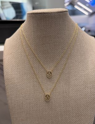 Gold Plated Jesus Silver Necklaces