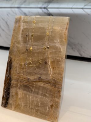 Silver Star Necklaces