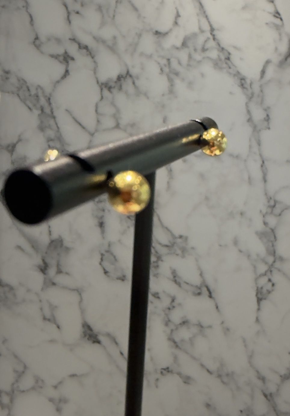 Gold Plated Earring Dot