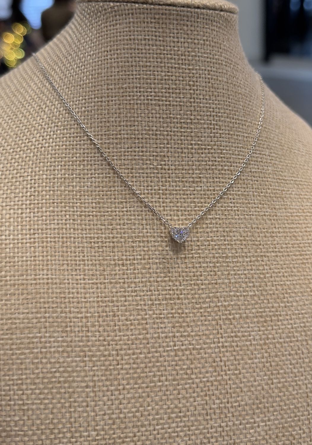 Heart Small Silver Necklace