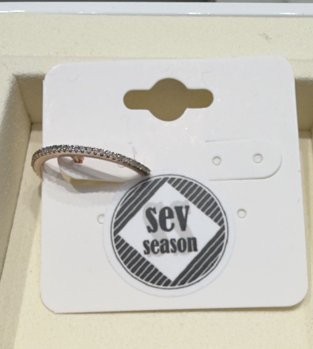 Silver Like Piercing U Shape