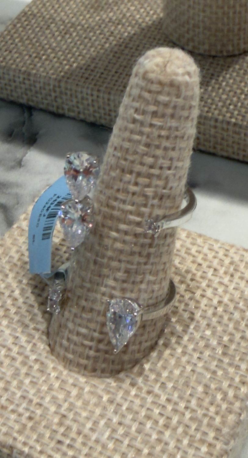 Ring Silver 3 Teardrops