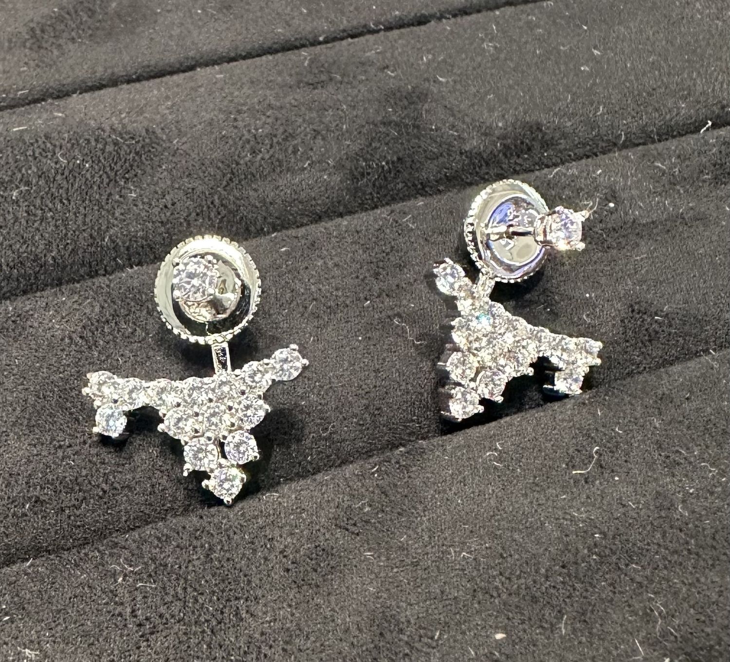 Grape Shp Stone Earring