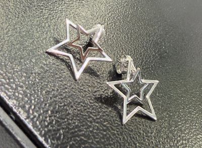 Double Star Earring