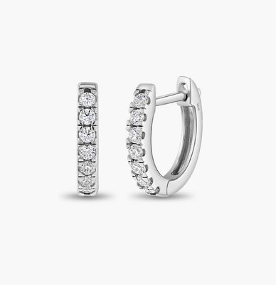 Hoops Silver Earrings