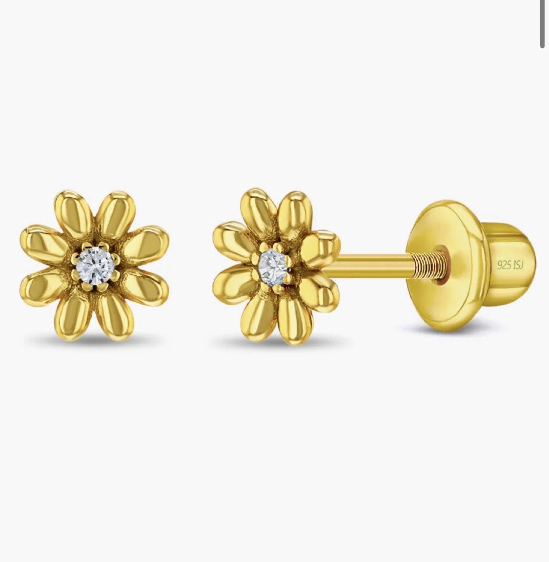 Silver Blossom Earrings