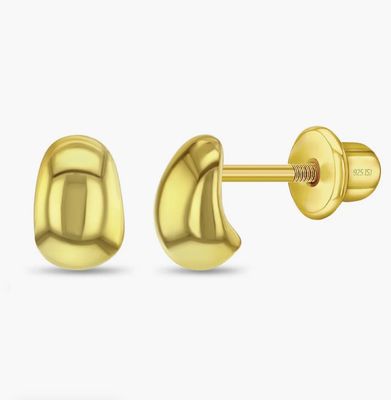 Gold Plated Silver Earrings