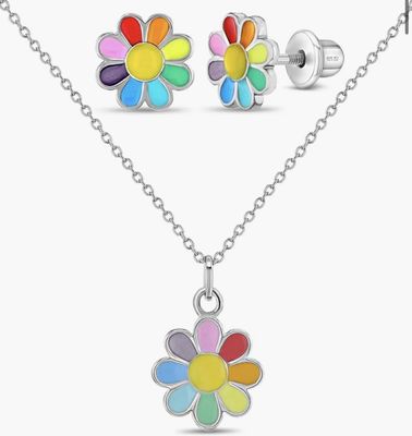 Rainbow Daisy Set