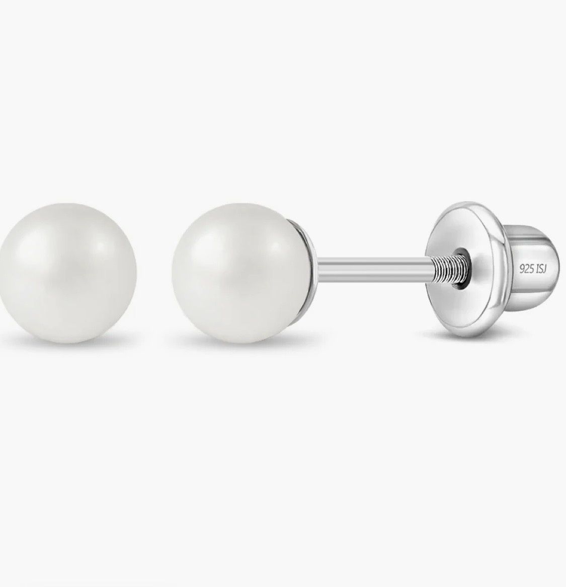 Pearl Screw Earring
