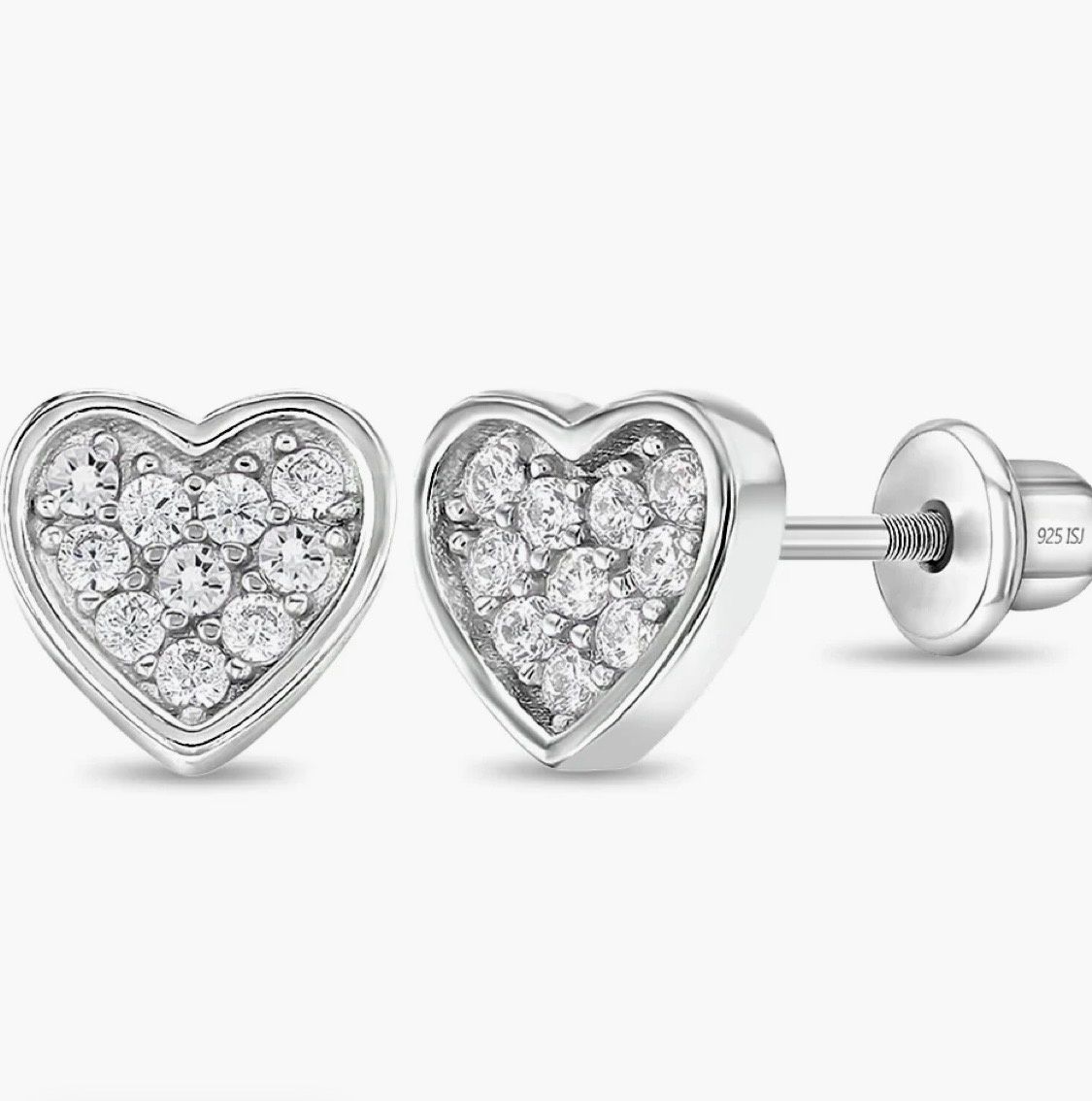 Heart Screw Earrings