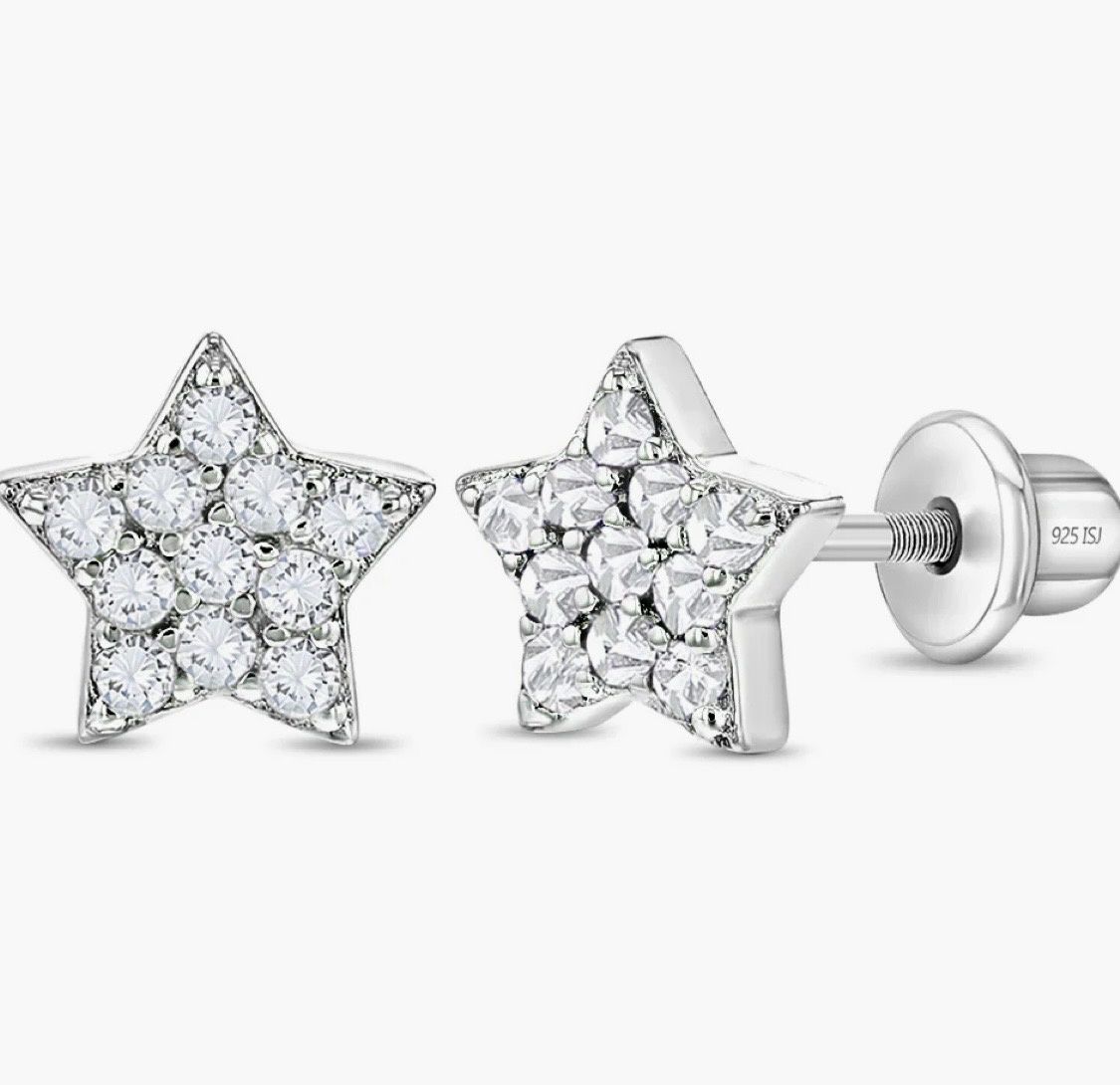Star Screw Earring