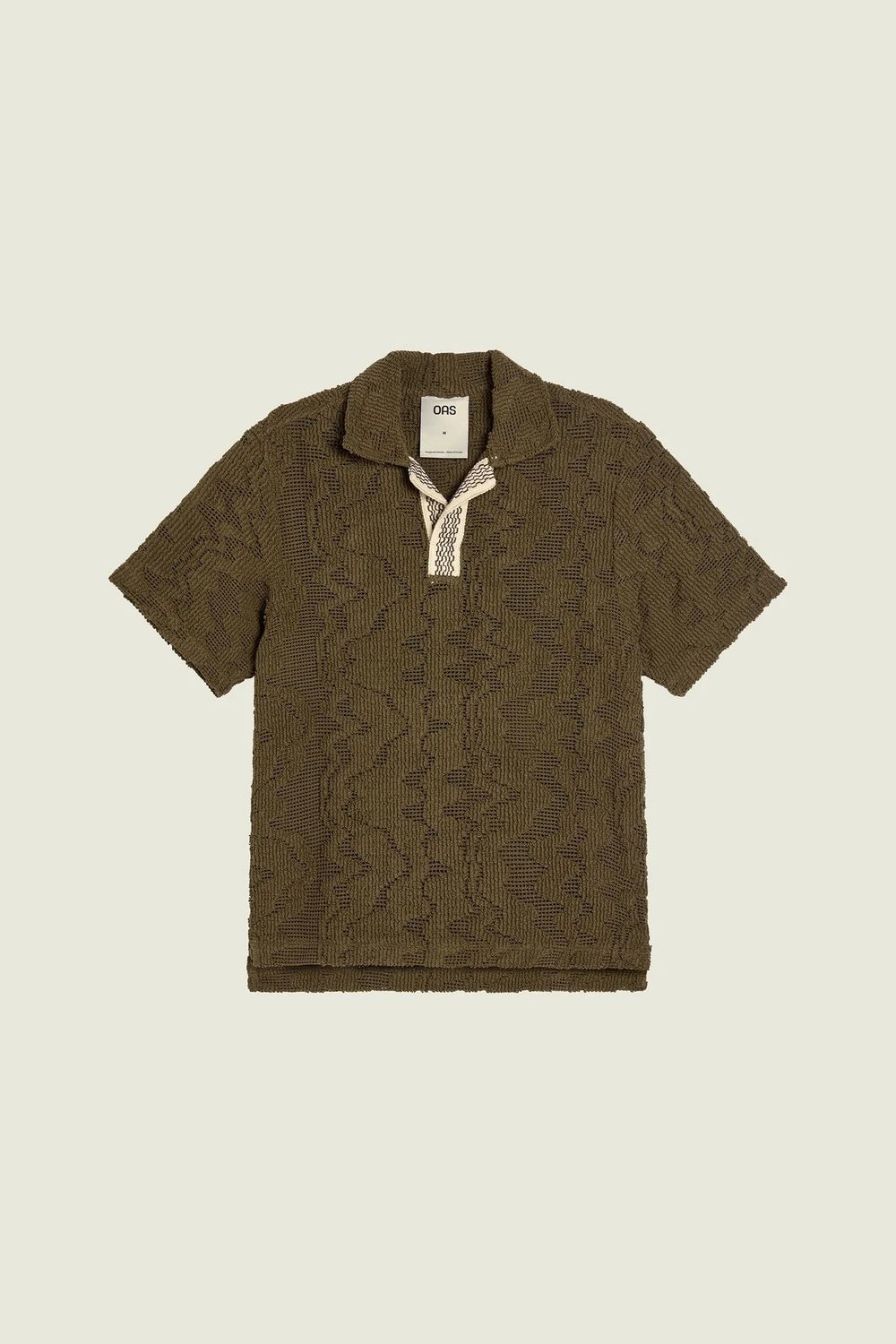 Pine Verve Palmer Crochet Shirt
