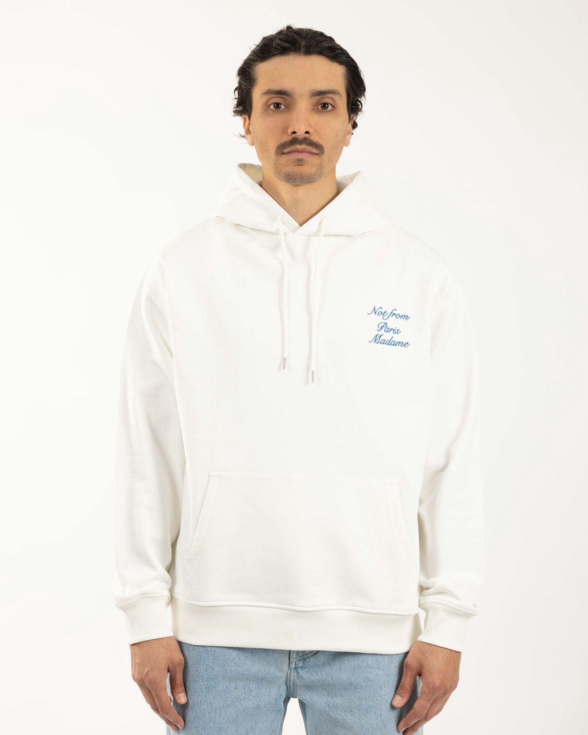 Le Hoodie Slogan Cursive