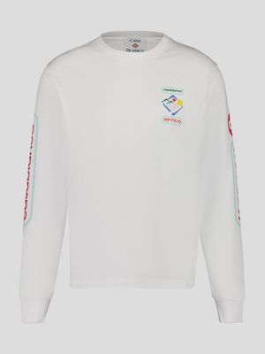 FUJI DREAM SCREEN PRINTED LONG SLEEVE T SHIRT