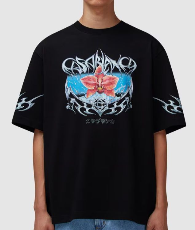 BLADES PRINTED OVERSIZED  T SHIRT