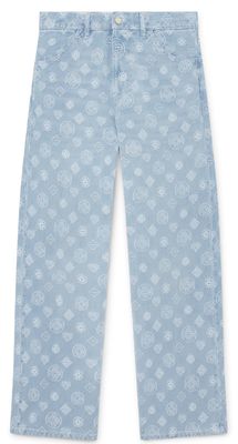 BLEACHED MONOGRAM DENIM