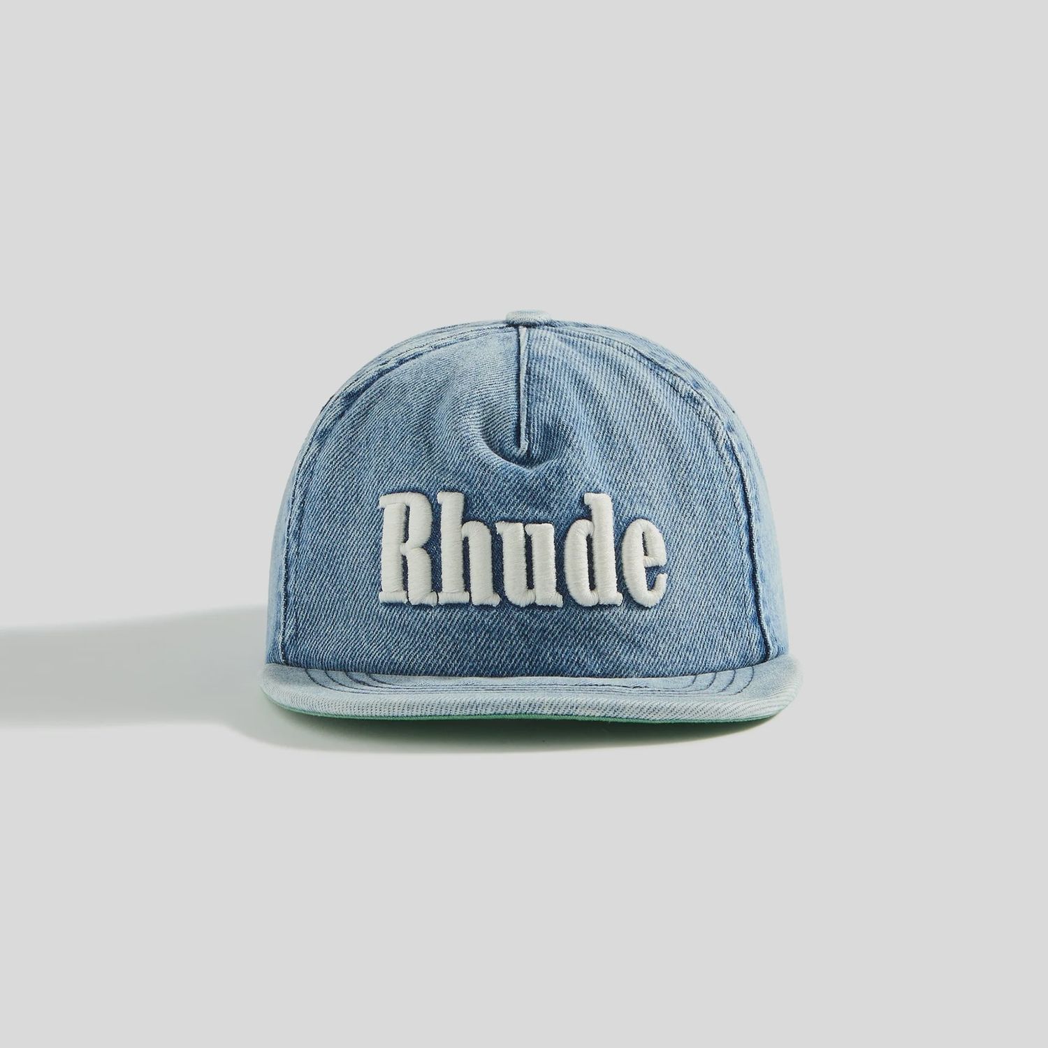 OXFORD INDIGO RHUDE LOGO DENIM HAT OS