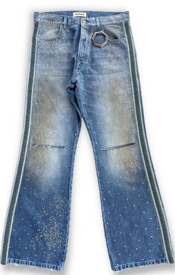 Alchemist Crystal & Mohair Studio Jeans