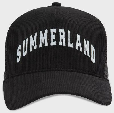 SUMMERLAND CORDUROY TRUCKER HAT
