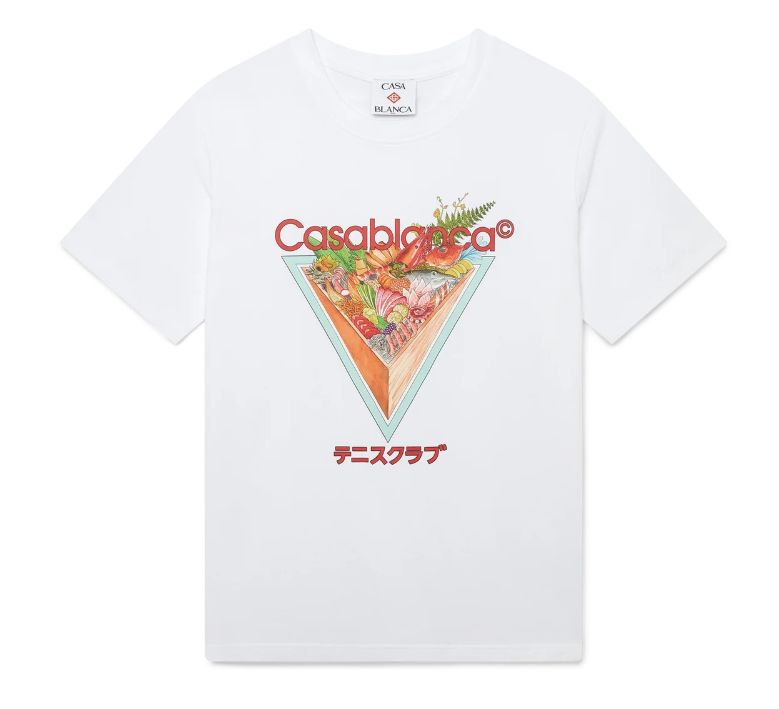 TENNIS CLUB ICON PRINTED TENNIS CLUB T SHIRT, Size: MEDIUM