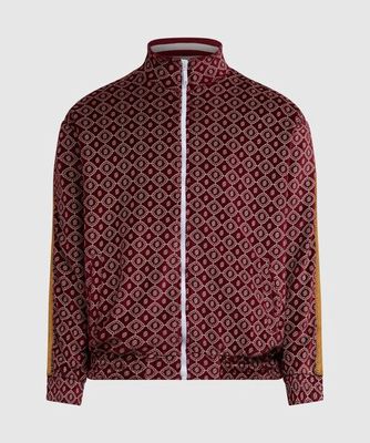 LE VESTE SURVET VELOURS MONOGRAMME