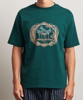 LE T SHIRT PLATEAU, Colour: DARK GREEN, Size: XS