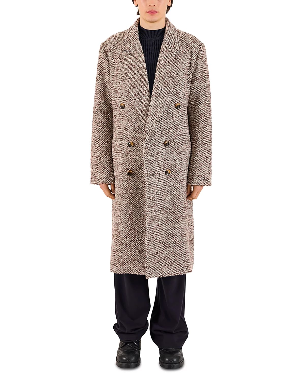 Elliott Wool Overcoat, Size: Medium