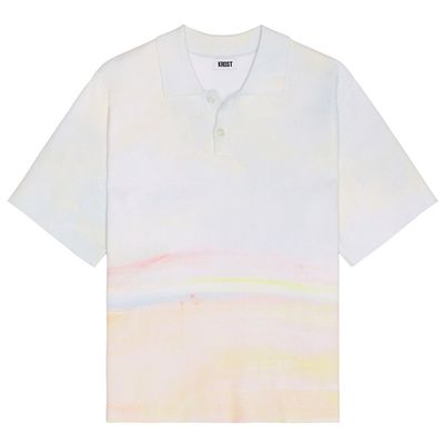 HORIZON RIB KNIT POLO SHIRT