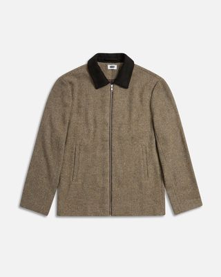 WOOL COMBO COAT