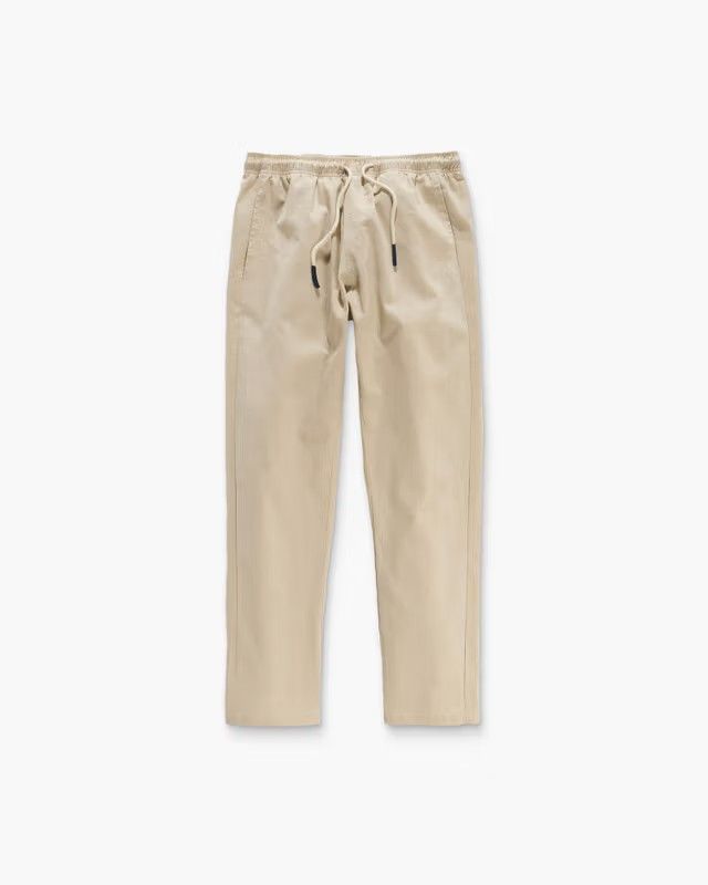 Beige Linen Pants, Size: Small