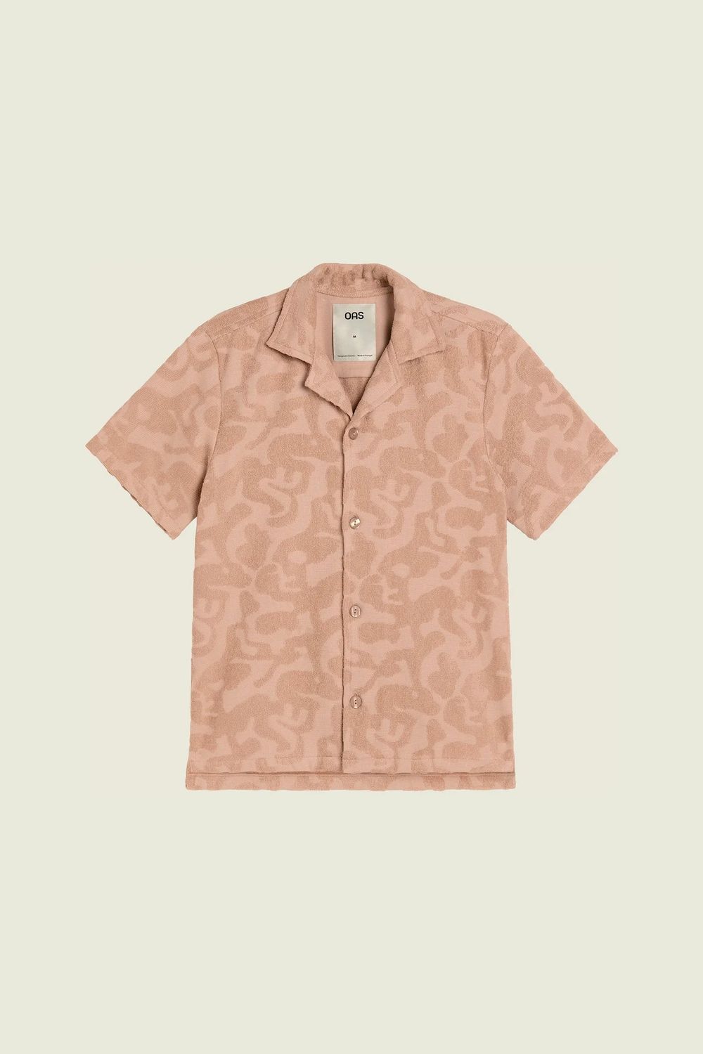 Blush Puzzlotec Cuba Terry Shirt, Colour: Blush, Size: Small