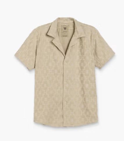 MACHU TERRY SHIRT, Colour: BEIGE, Size: SMALL