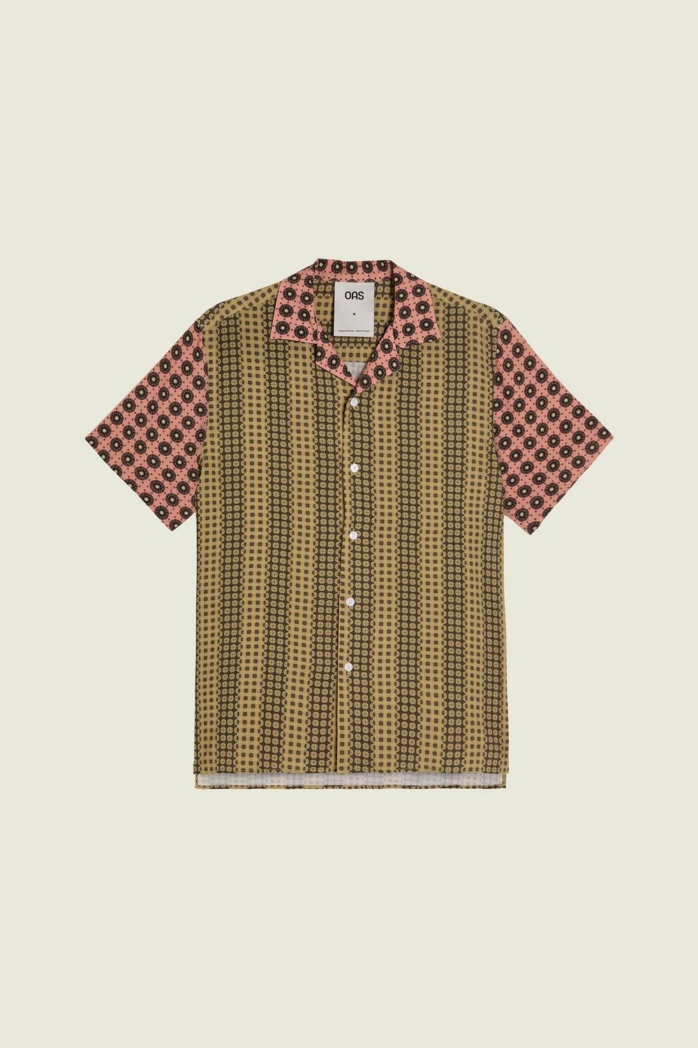 Reverie Viscose Shirt, Colour: Multi, Size: Small