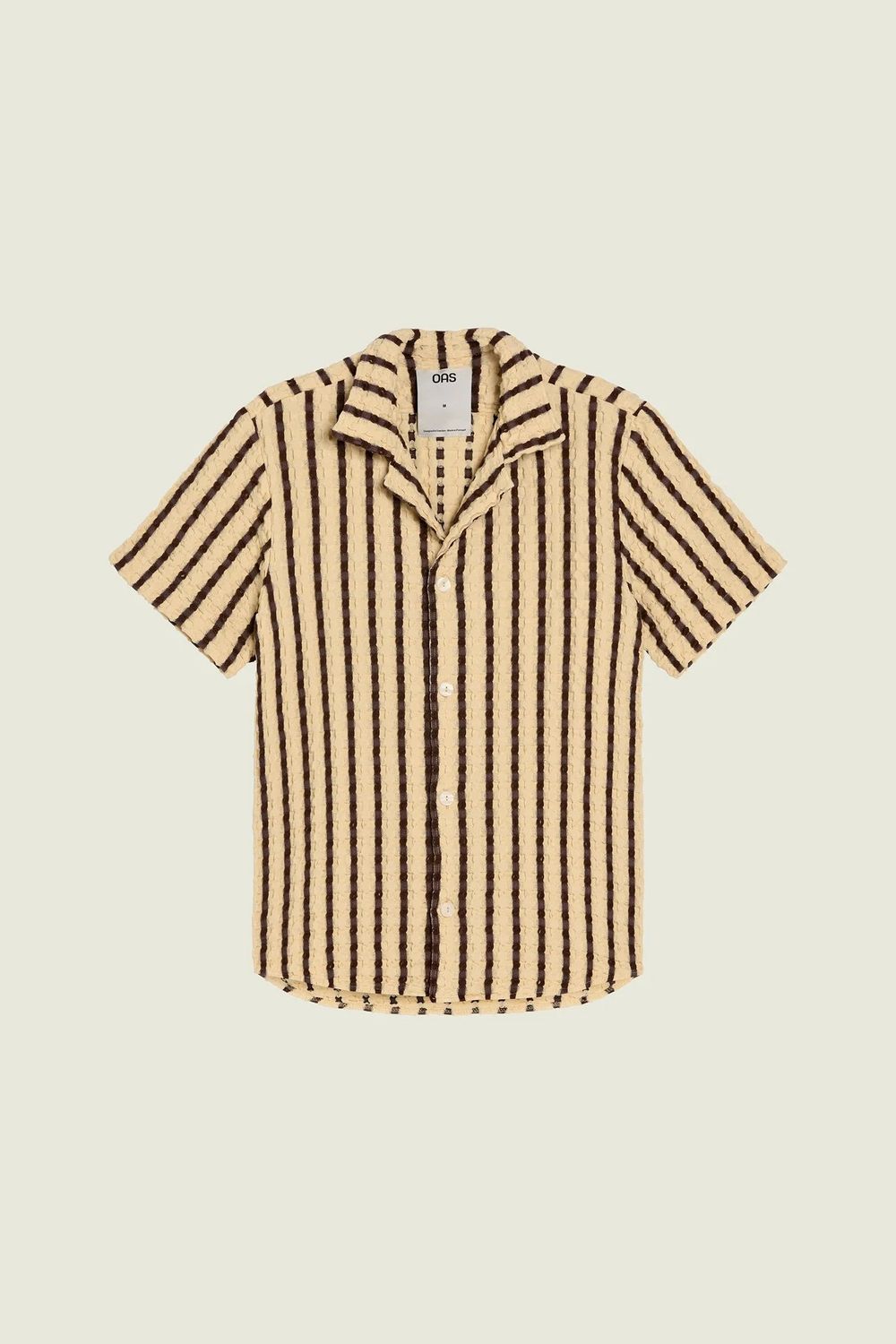 Tartufo Cuba Waffle Shirt, Colour: Brown, Size: Small