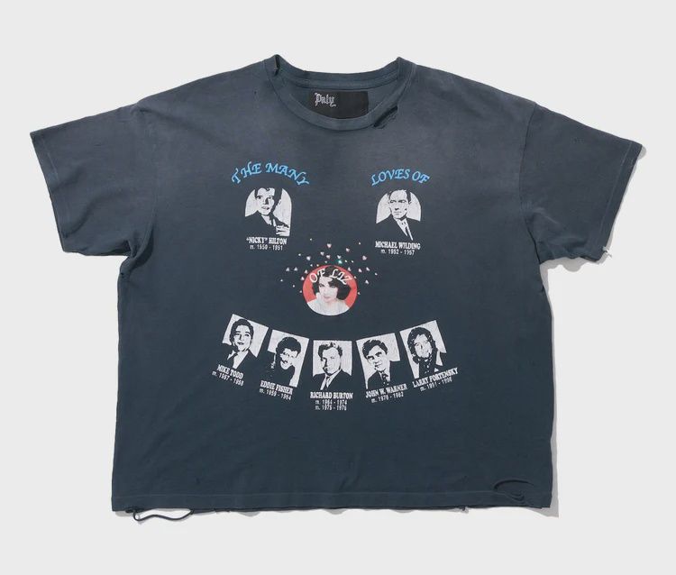 LOVES OF LIZ TEE, Colour: BLACK, Size: MEDIUM