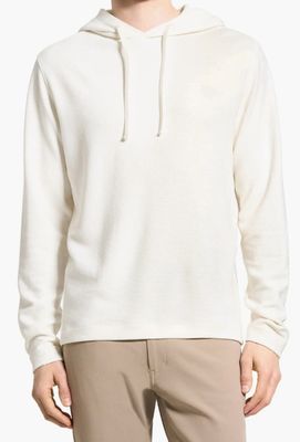 DELROY STUDIO TEXTURED HOODIE