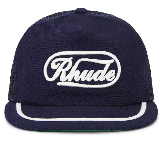 PATCH TRUCKER HAT, Colour: NAVY/WHITE