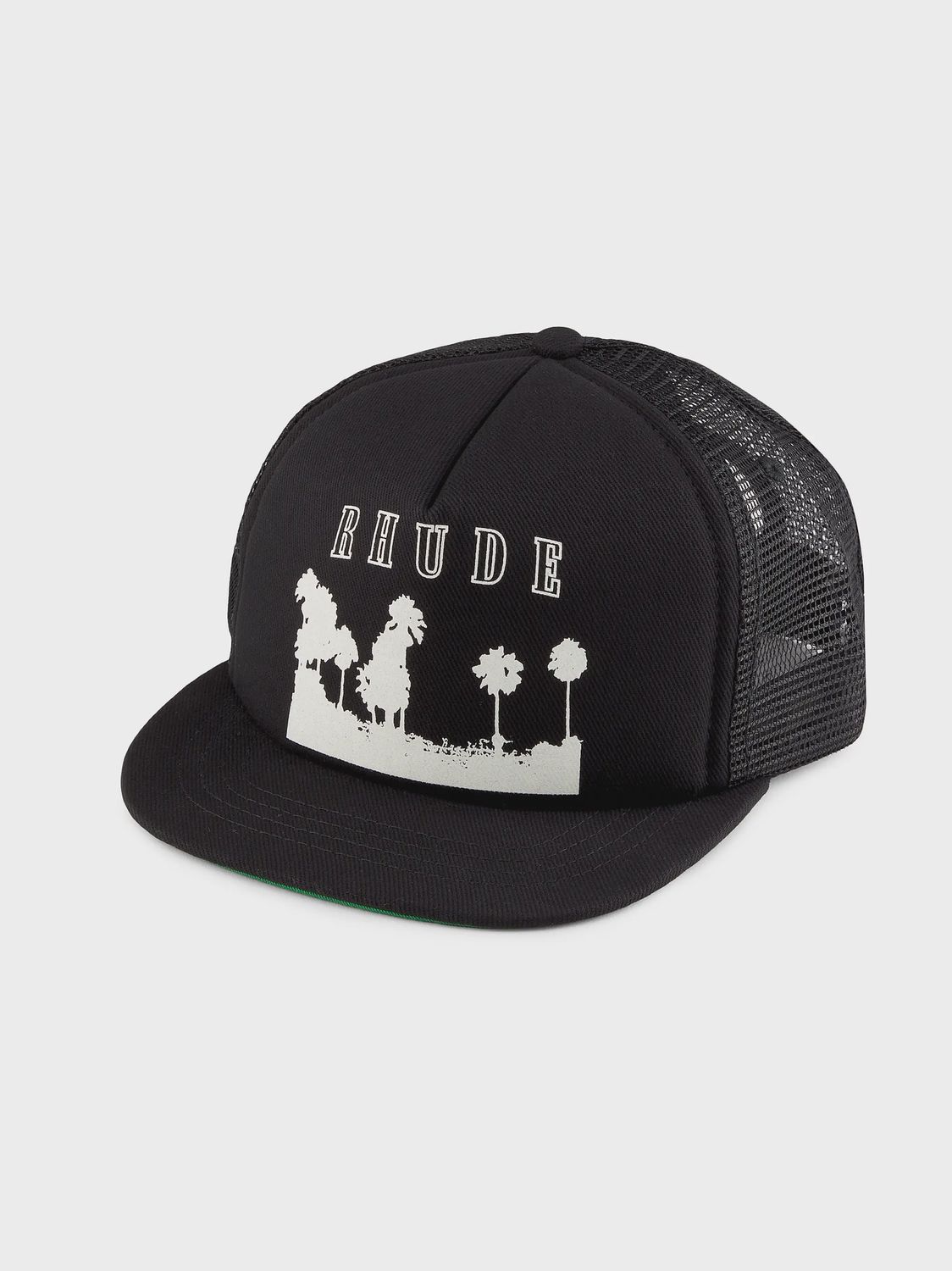 THOUSAND PALMS TRUCKER HAT, Colour: BLACK/WHITE