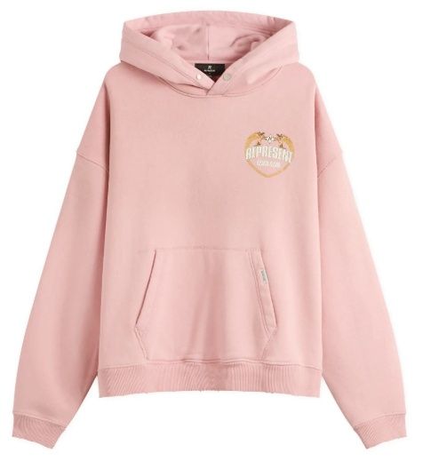 ANGEL BORDER HOODIE, Colour: QUARTZ, Size: SMALL
