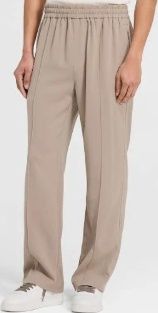 INITIAL SWEATPANTS, Colour: DUNE, Size: SMALL