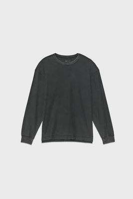 TEXTURED LS TEE